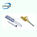 Bolt type OPGW come along clamp